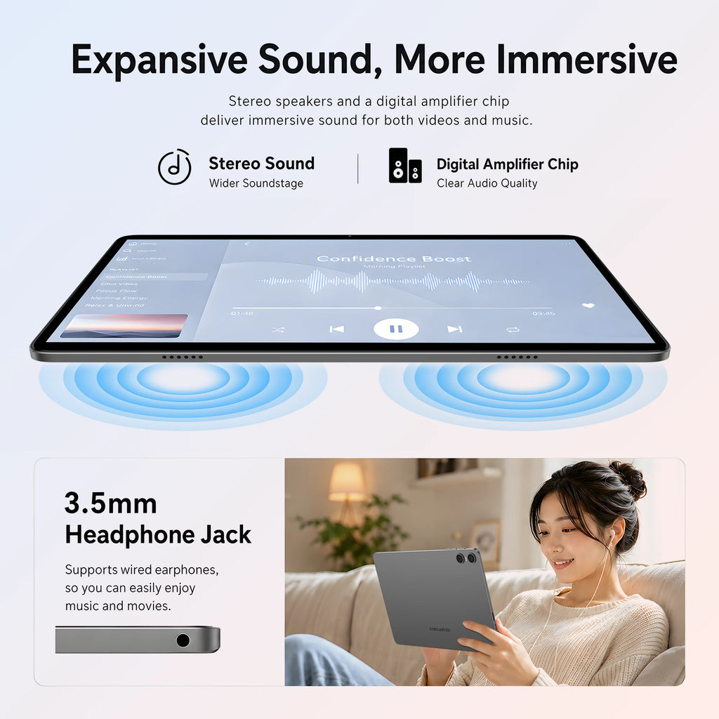 Teclast P30T – Tablette 10,1" Android 16 avec clavier et accessoires
