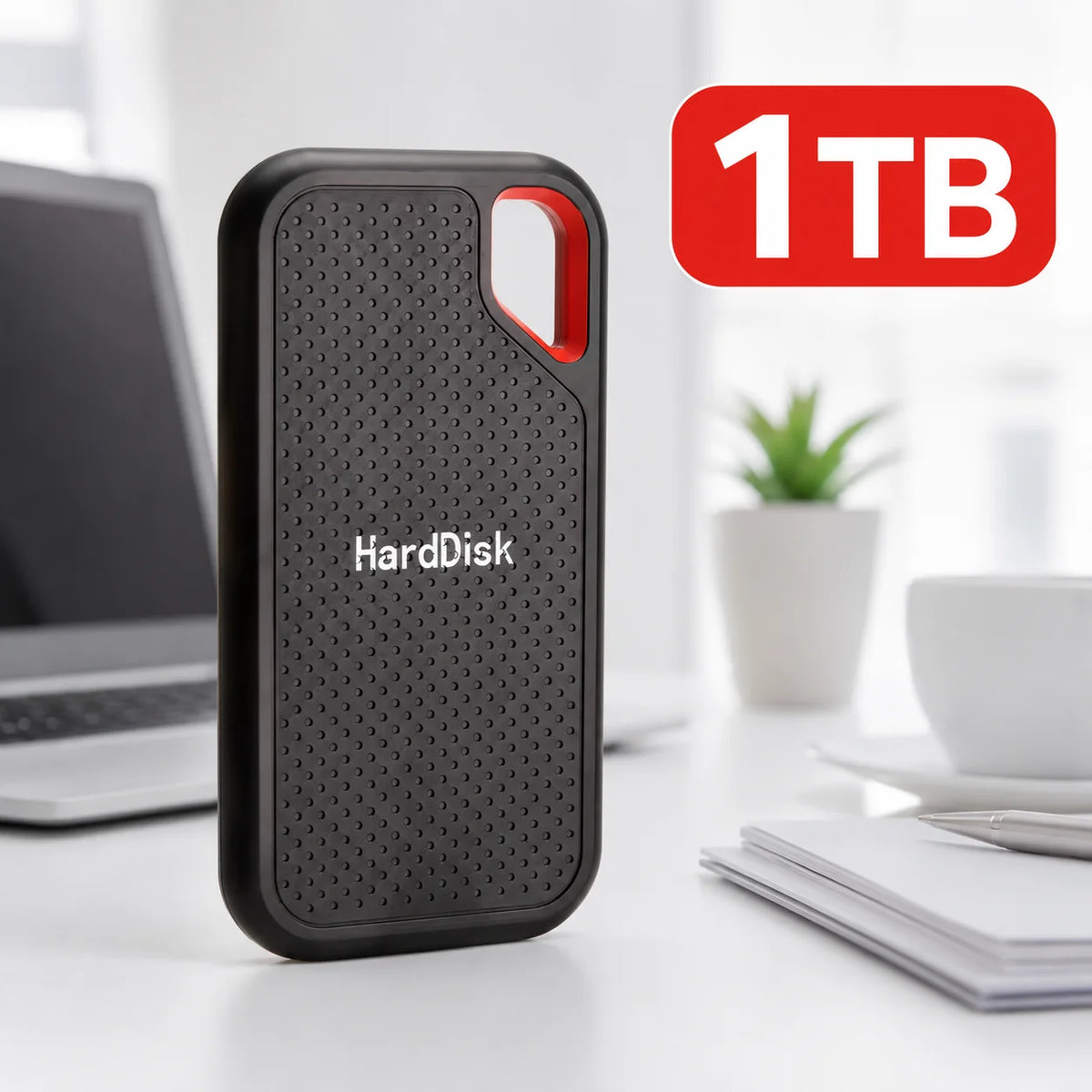 Disque Dur Externe SSD Portable de 1 To à 128 To de type USB-C Ultra-Rapide pour Mac et PC