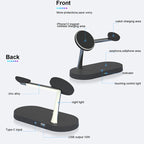 Station de charge sans fil 3-en-1 – iPhone, Apple Watch et AirPods