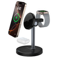 Station de charge magnétique 3-en-1 15 W – iPhone, Apple Watch et AirPods, angle réglable