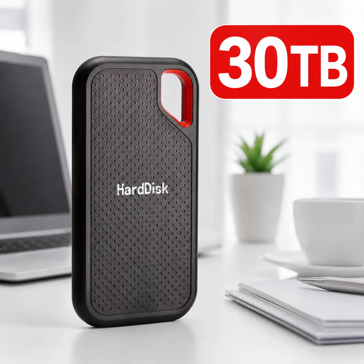 Disque Dur Externe SSD Portable de 1 To à 128 To de type USB-C Ultra-Rapide pour Mac et PC