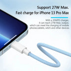 Câble USB-C vers Lightning 20W – Charge rapide PD 3A pour iPhone & iPad
