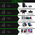 Casque audio filaire gaming avec prise jack 3,5 mm, écouteurs stéréo avec microphone pour PS4, PC et ordinateur