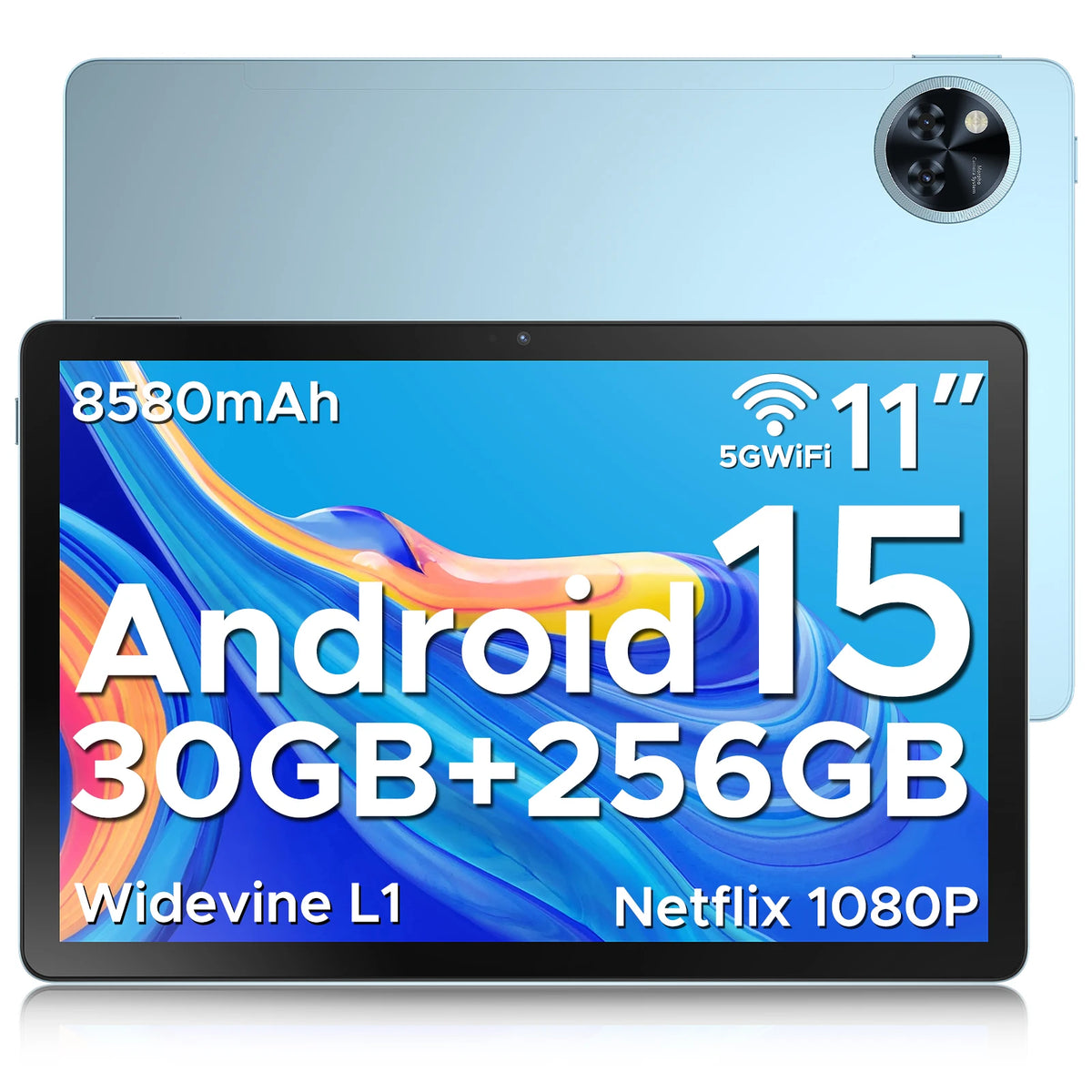 Tablette DOOGEE U11 Pro 11 pouces – Android 16, 256 Go, écran 90 Hz