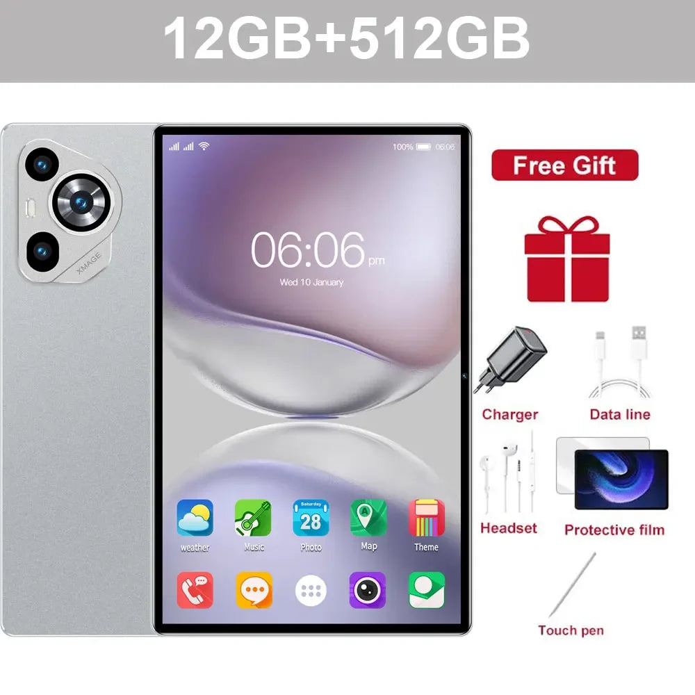 Tablette Pad 16 Pro 11 pouces – Snapdragon 8 Gen 3, 5G et double SIM