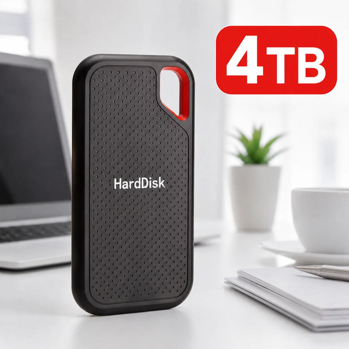 Disque Dur Externe SSD Portable de 1 To à 128 To de type USB-C Ultra-Rapide pour Mac et PC