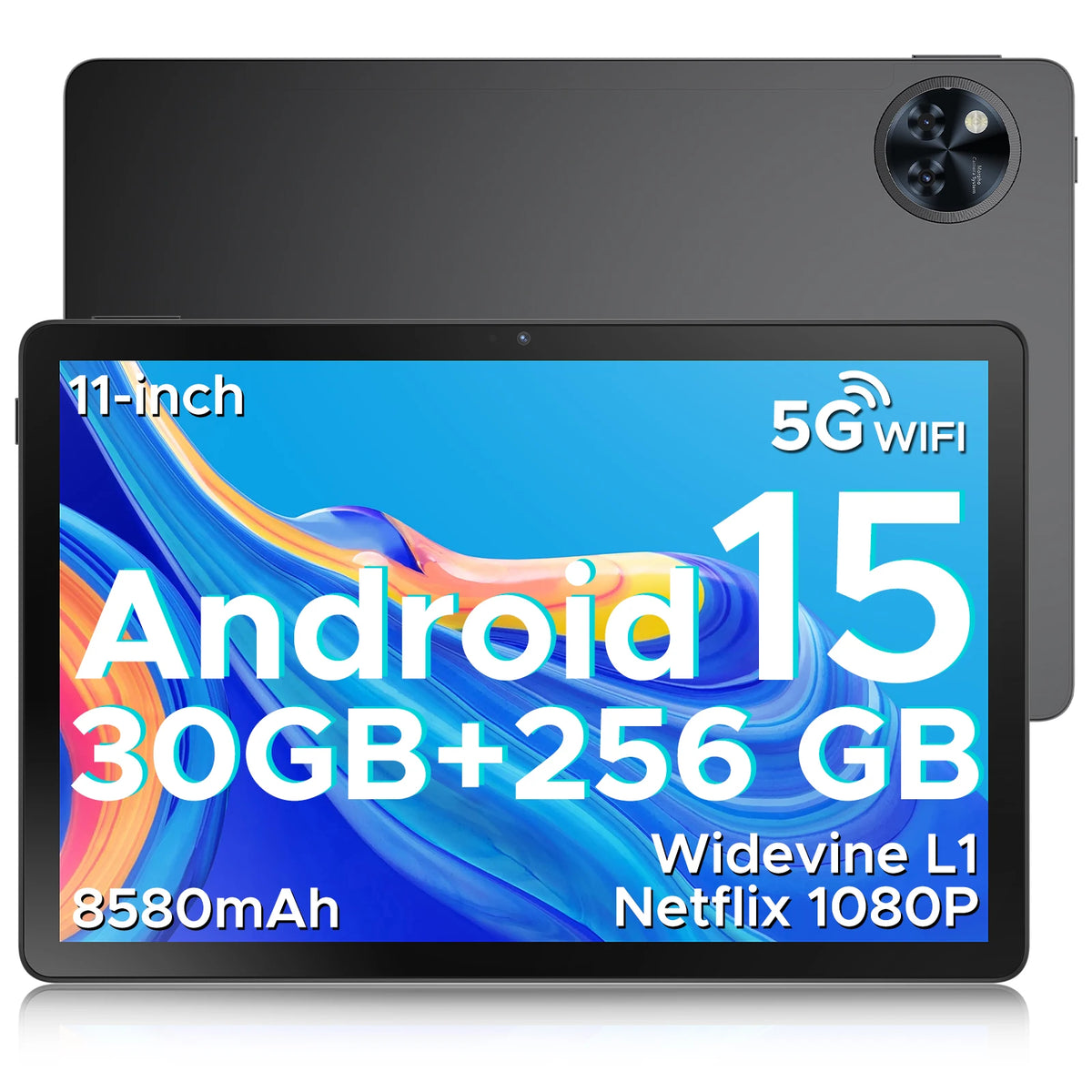 Tablette DOOGEE U11 Pro 11 pouces – Android 16, 256 Go, écran 90 Hz