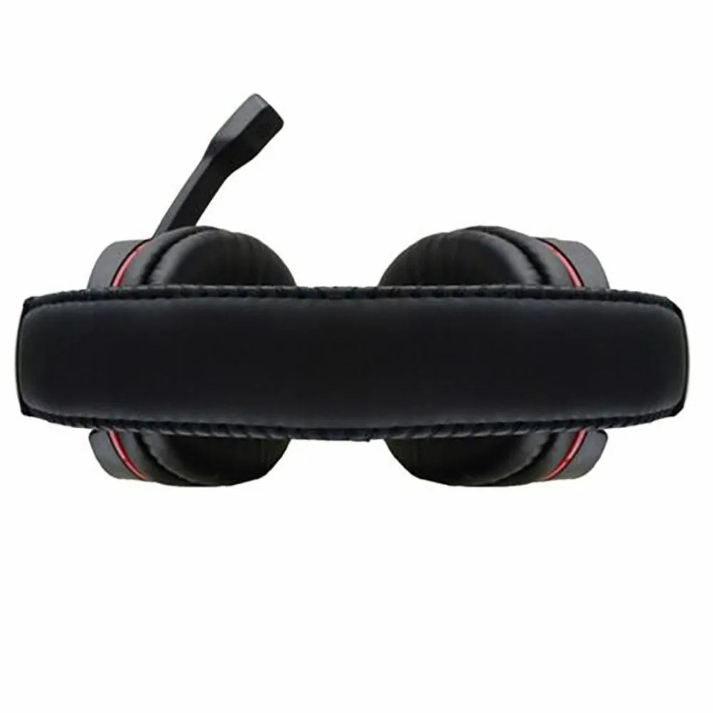 Casque audio filaire gaming avec prise jack 3,5 mm, écouteurs stéréo avec microphone pour PS4, PC et ordinateur