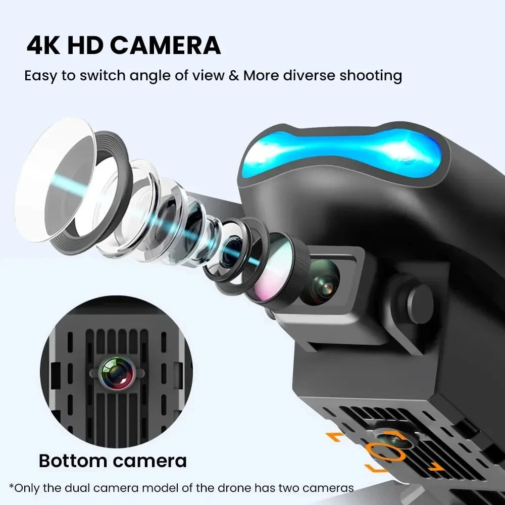 Drone E99 Pro 4K FPV – Double Caméra, WiFi & Détection d’Obstacles