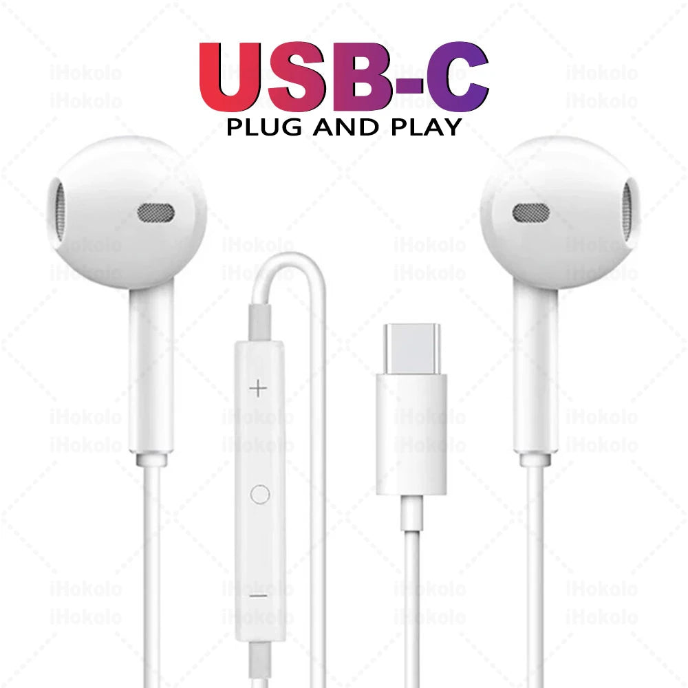 Écouteurs filaires d’origine pour Apple iPhone 17, 16, 15, 14, 13, 12, 11 et versions Pro Max, ainsi que pour iPad avec connecteurs Lightning, USB-C et jack 3,5 mm