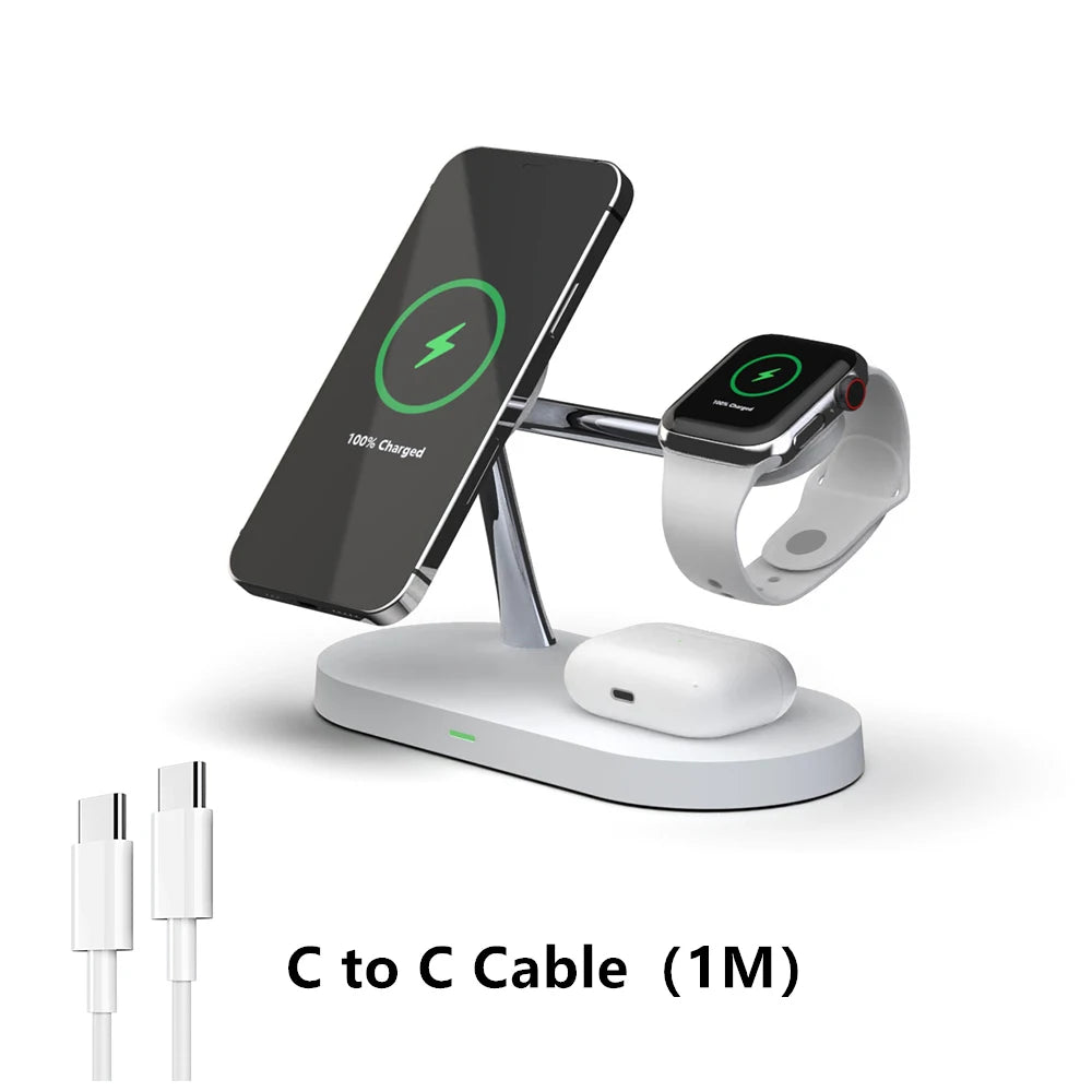 Station de charge sans fil 3-en-1 – iPhone, Apple Watch et AirPods