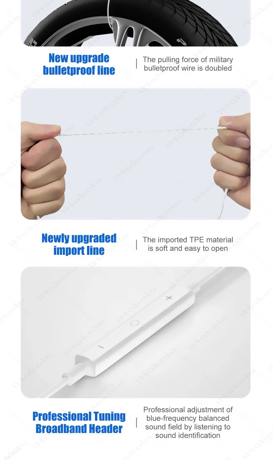Écouteurs filaires d’origine pour Apple iPhone 17, 16, 15, 14, 13, 12, 11 et versions Pro Max, ainsi que pour iPad avec connecteurs Lightning, USB-C et jack 3,5 mm
