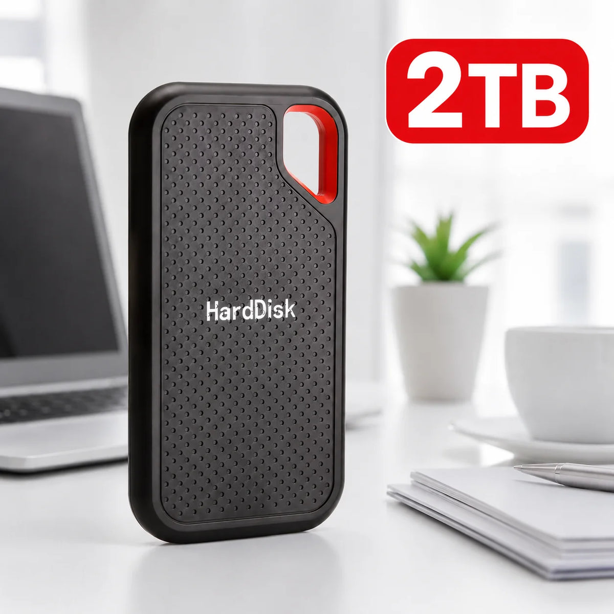 Disque Dur Externe SSD Portable de 1 To à 128 To de type USB-C Ultra-Rapide pour Mac et PC