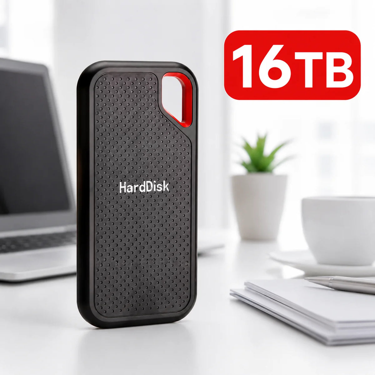 Disque Dur Externe SSD Portable de 1 To à 128 To de type USB-C Ultra-Rapide pour Mac et PC