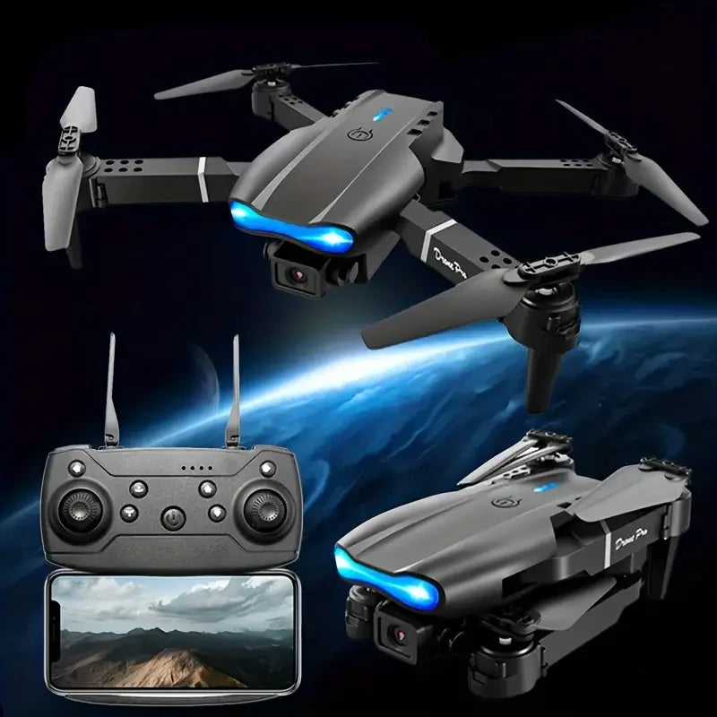 Drone E99 Pro 4K FPV – Double Caméra, WiFi & Détection d’Obstacles