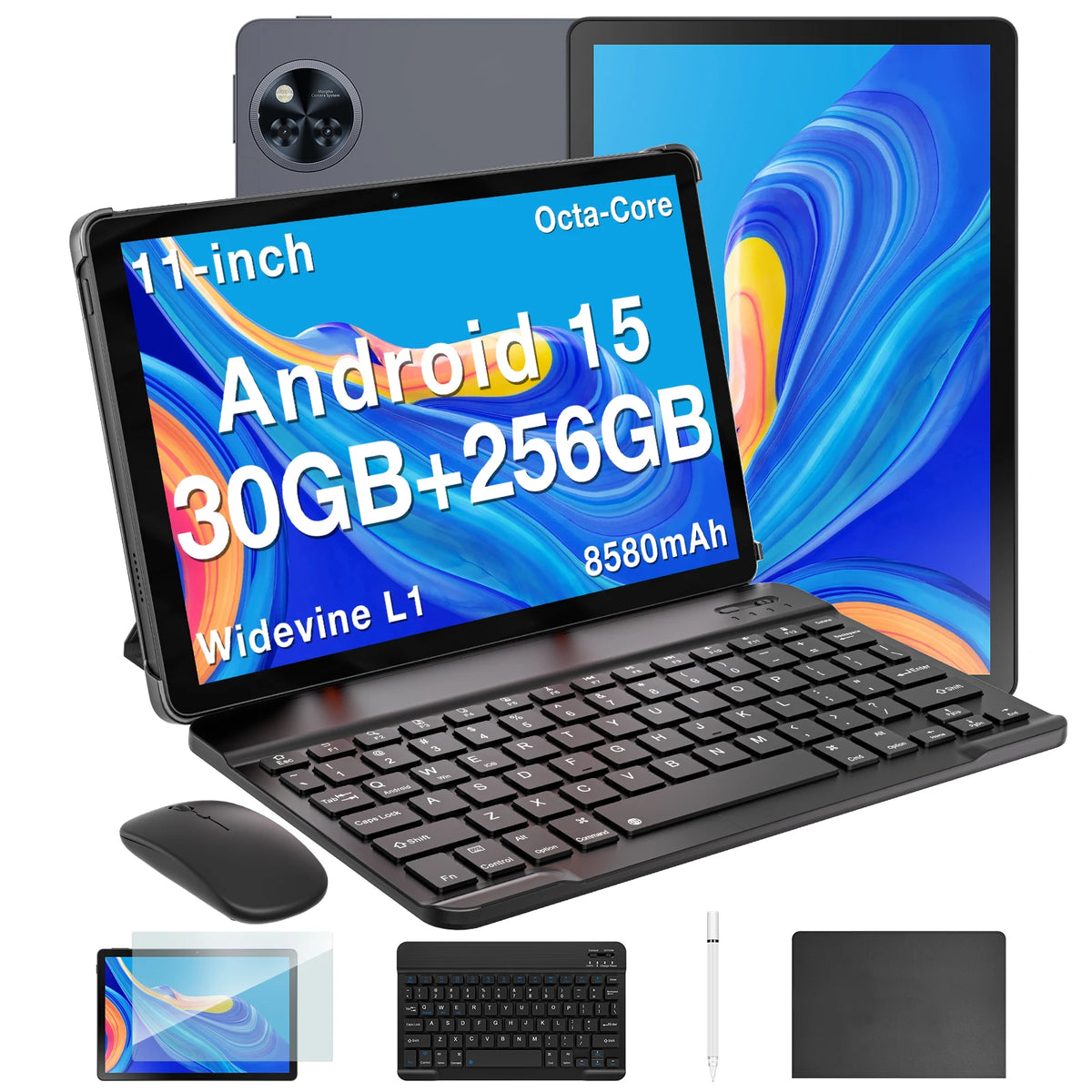 Tablette DOOGEE U11 Pro 11 pouces – Android 16, 256 Go, écran 90 Hz