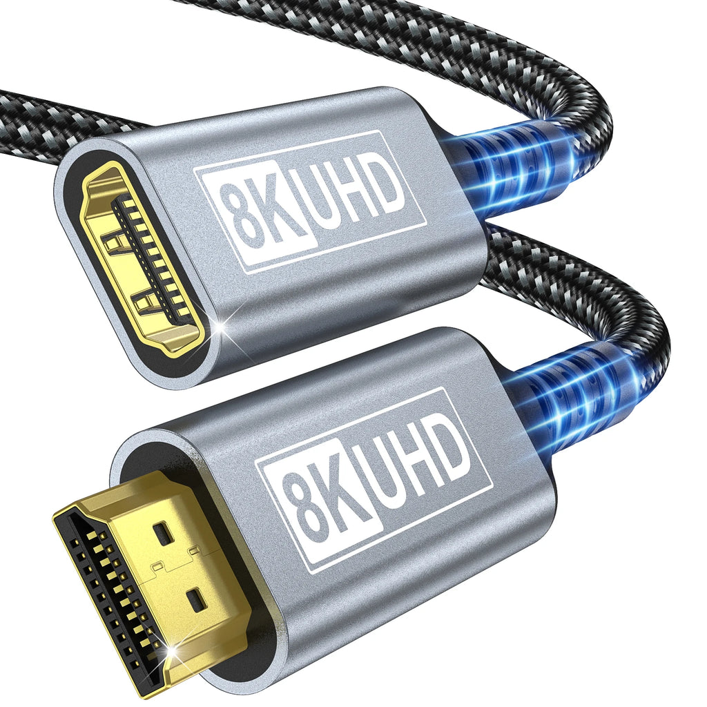 Câble d’extension HDMI 2.1 – 8K 60 Hz / 4K 120 Hz HDR