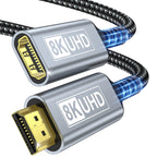 Câble d’extension HDMI 2.1 – 8K 60 Hz / 4K 120 Hz HDR
