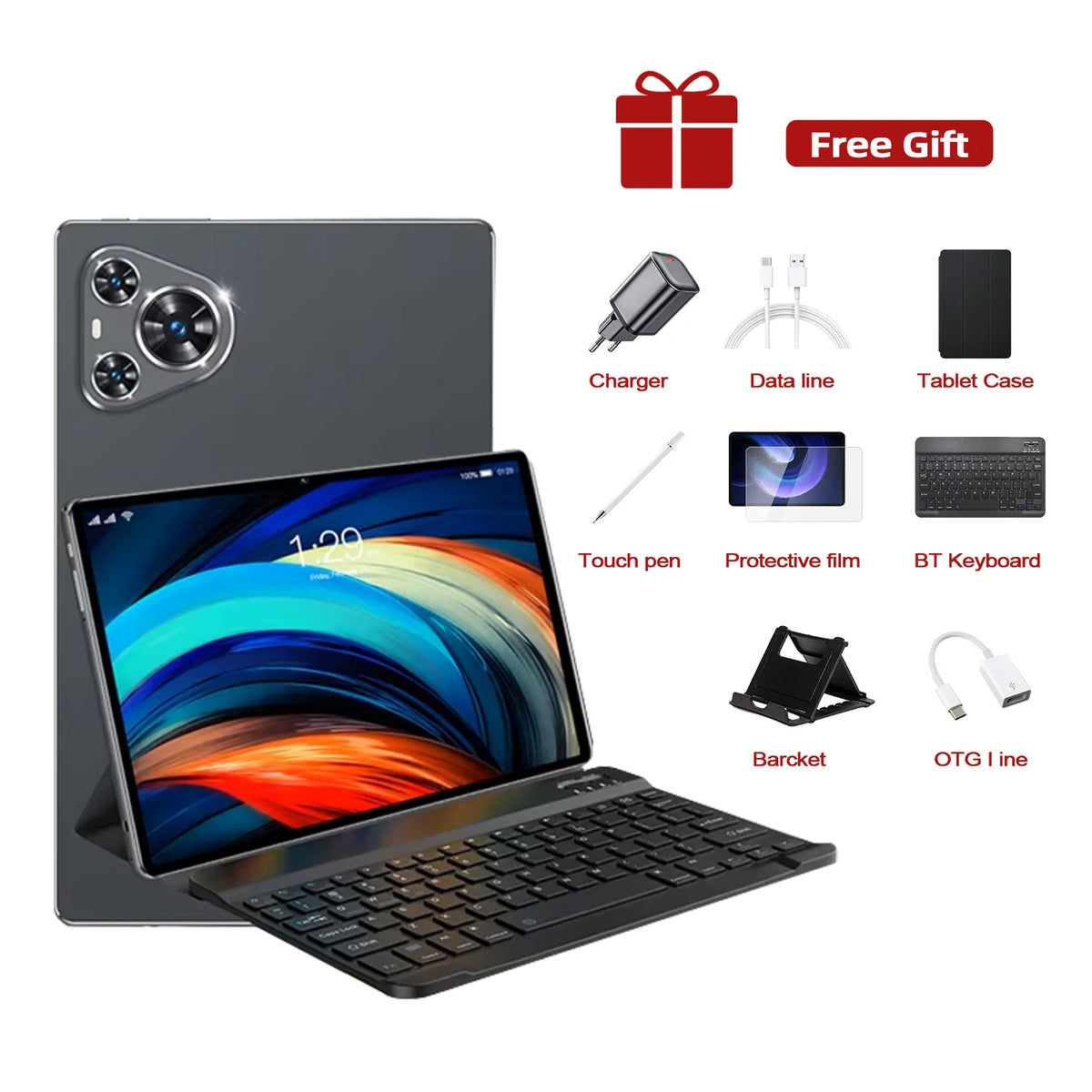 Tablette Pad 16 Pro 11 pouces – Snapdragon 8 Gen 3, 5G et double SIM
