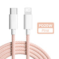 Câble USB-C vers Lightning 20W – Charge rapide PD 3A pour iPhone & iPad